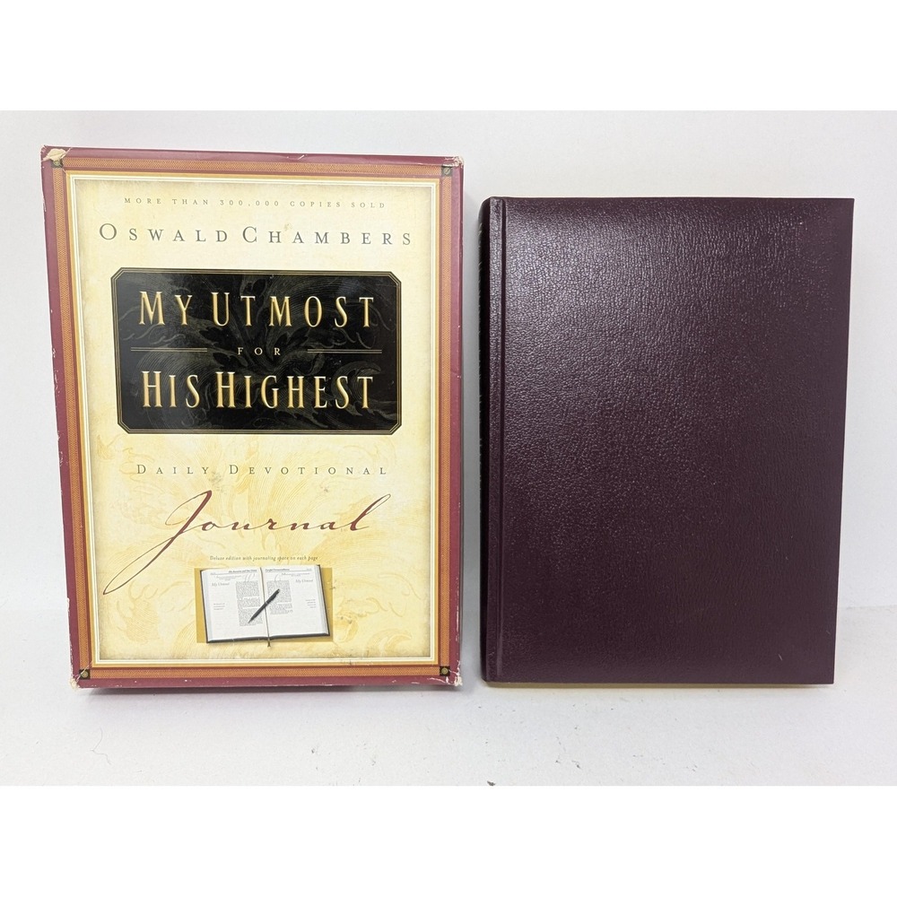 My Utmost for His Highest Devotional Journal‎ Oswald Chambers Hardcover